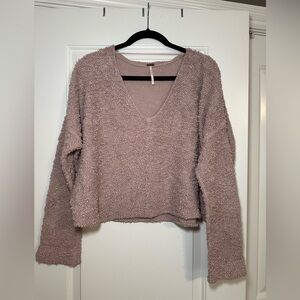 free people cropped sweater